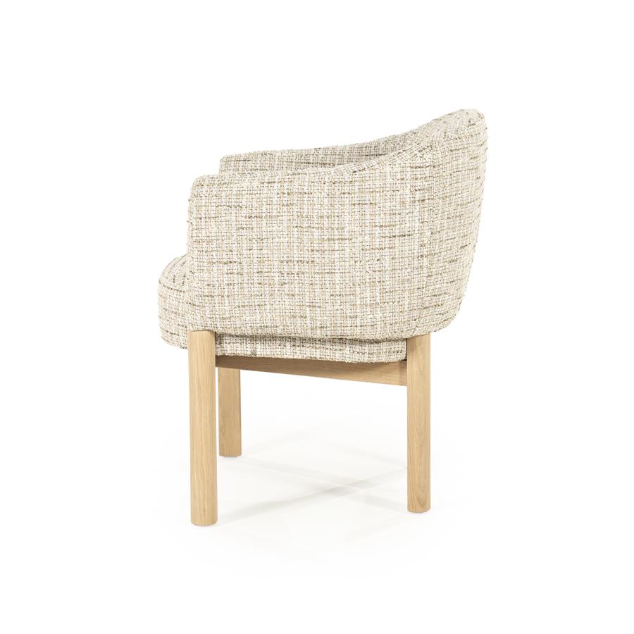 Stoel Micha - beige Nori