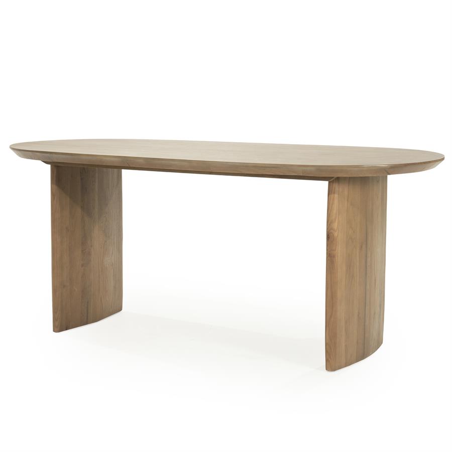 Eettafel Dex 180x90 cm - bruin