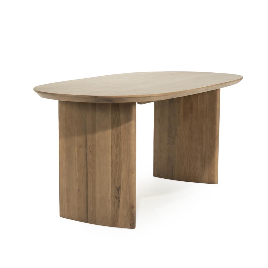 Eettafel Dex 180x90 cm - bruin