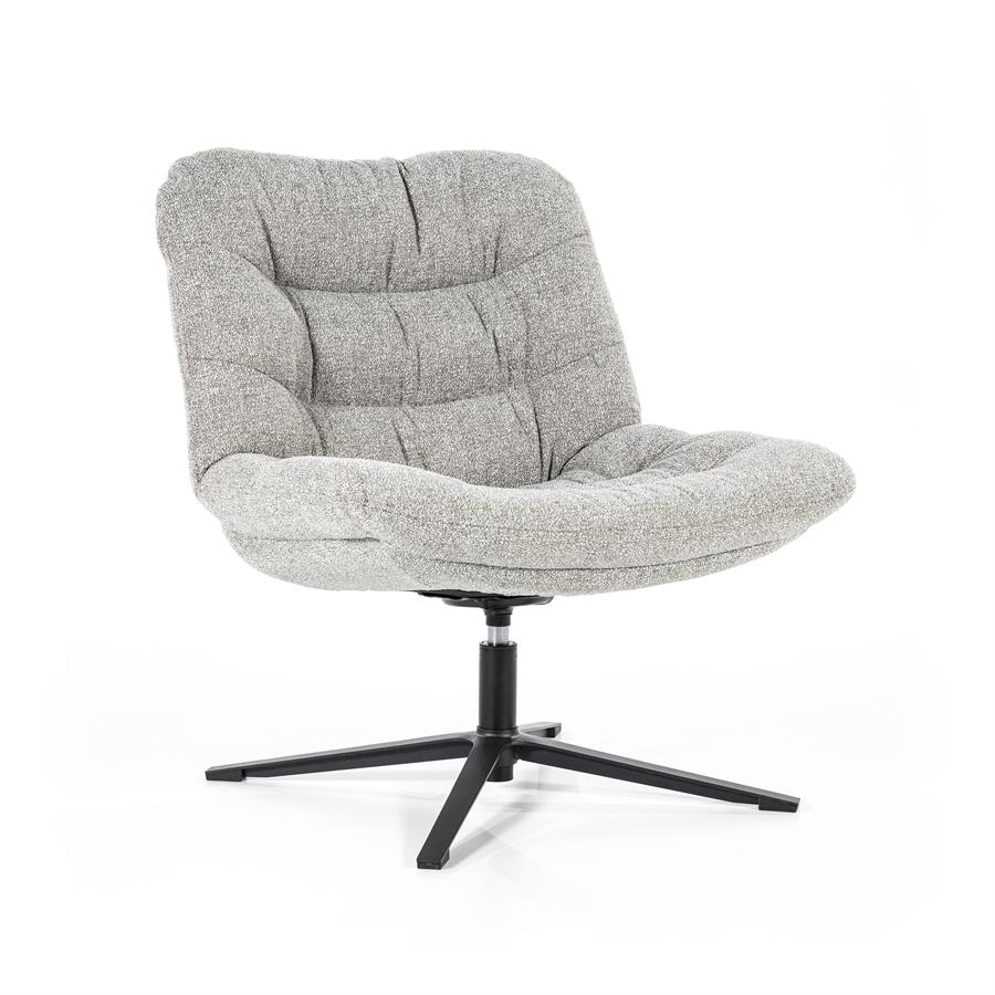 Fauteuil Danica - licht grijs Baquer