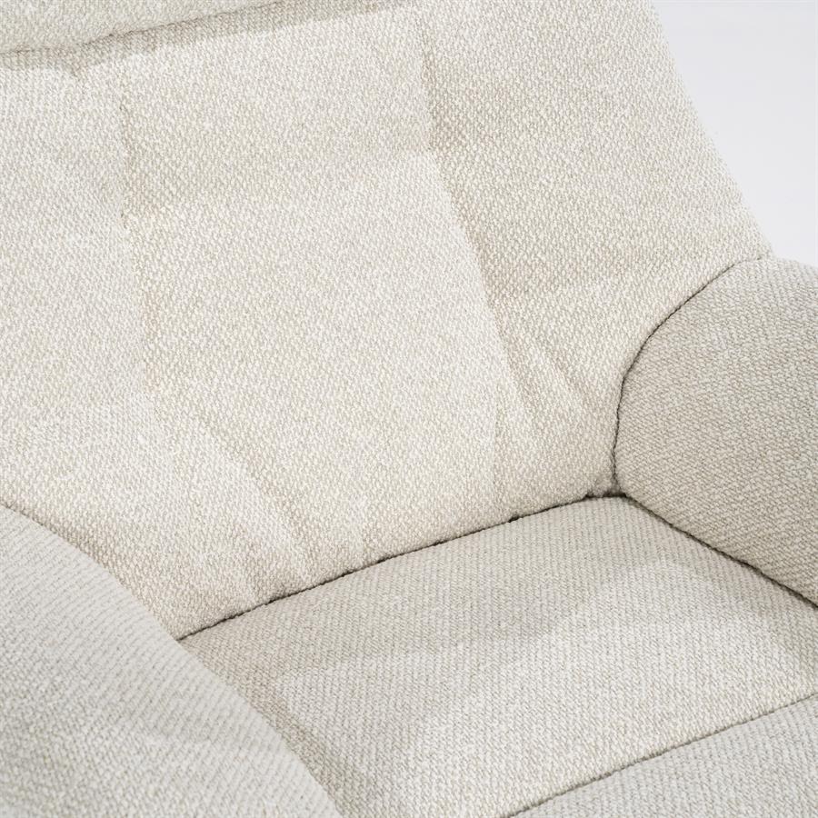 Fauteuil Caleb - beige Salerno