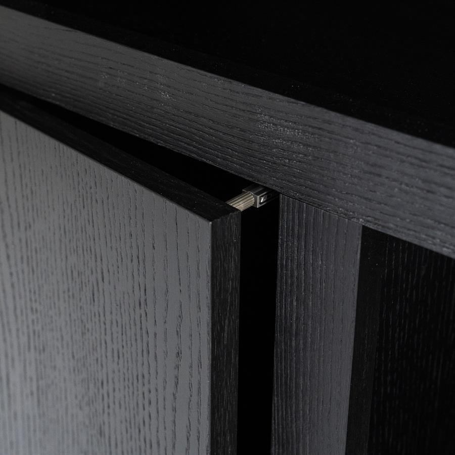 Kabinet Helsinki 120x220 cm - zwart