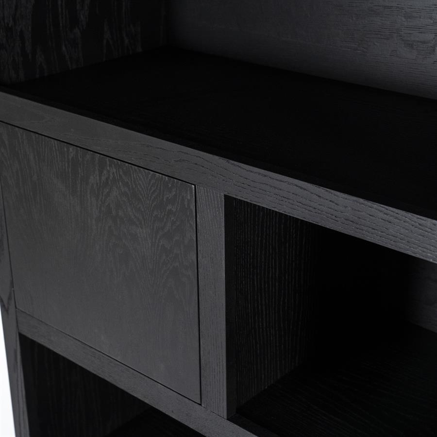 Kabinet Helsinki 150x220 cm - zwart