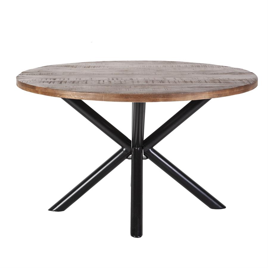 Eettafel rond met kruispoot - 150x150