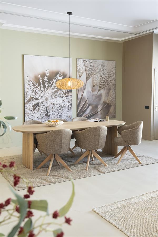 Eettafel Dex 250x100 cm - naturel