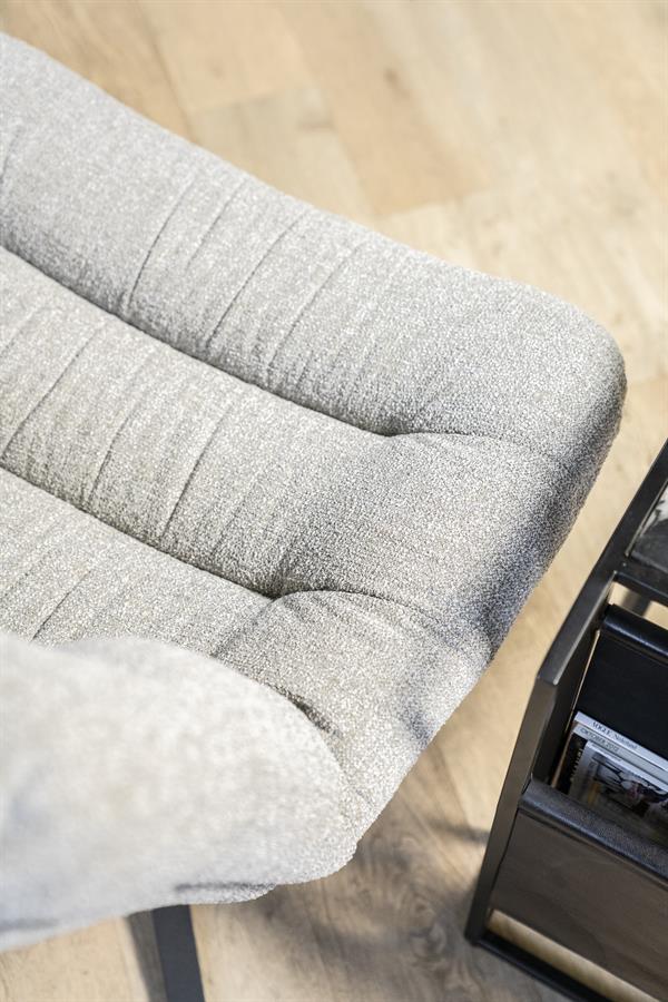 Fauteuil Danica - licht grijs Baquer
