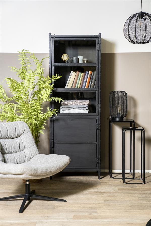Fauteuil Danica - licht grijs Baquer