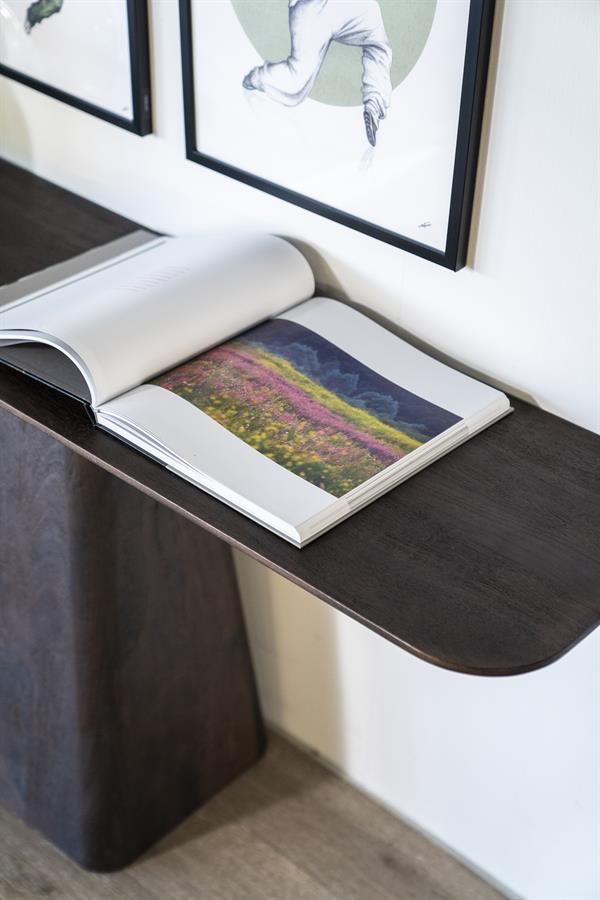 Sidetable Aron 180x40 – bruin