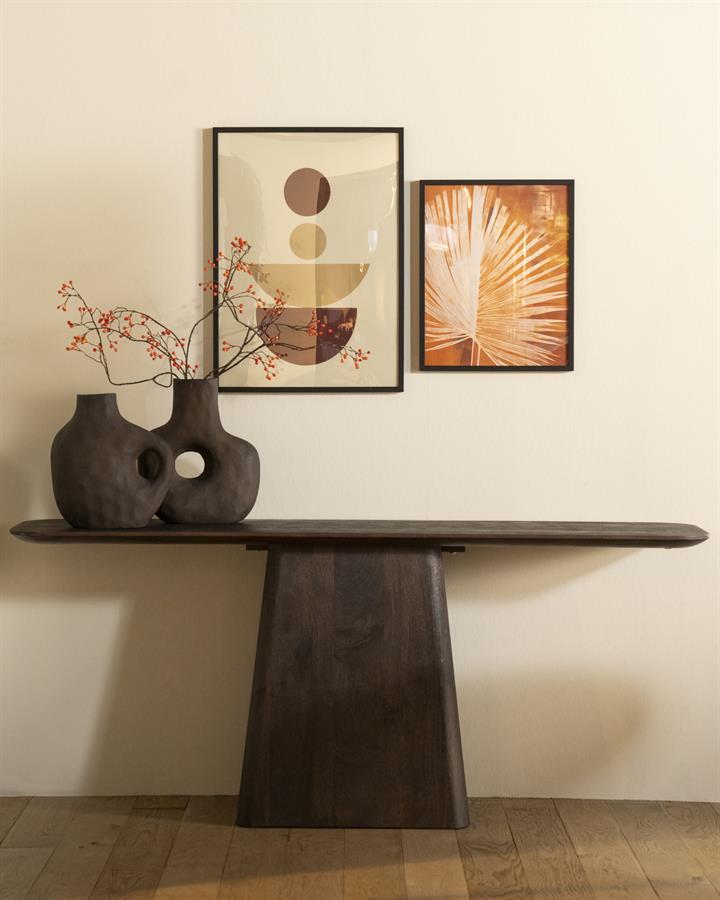 Sidetable Aron 180x40 – bruin