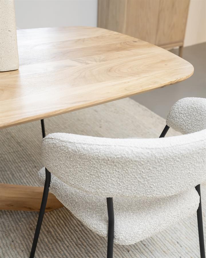Eettafel Nikki 280x100 - naturel