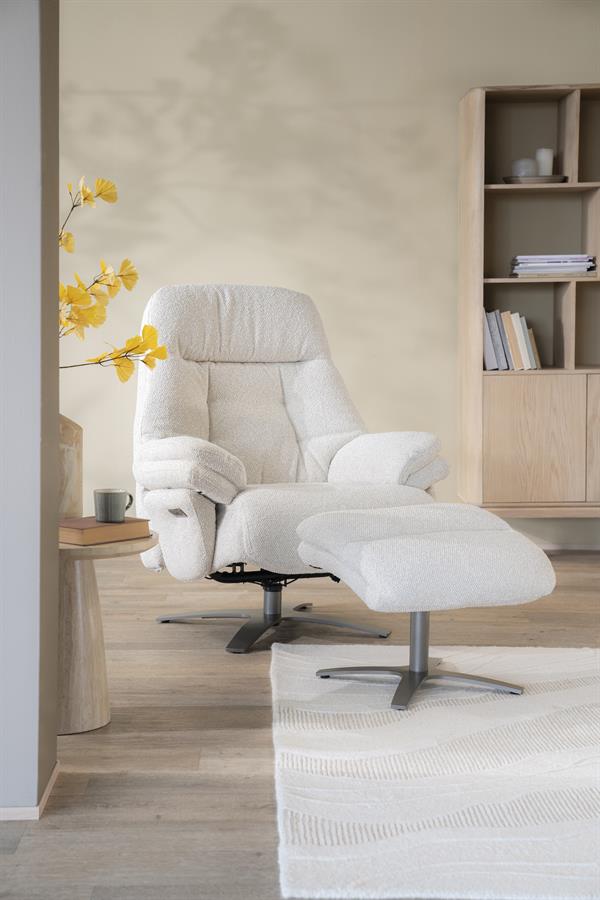 Fauteuil Caleb - beige Salerno