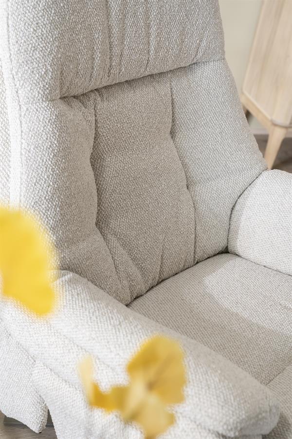 Fauteuil Caleb - beige Salerno